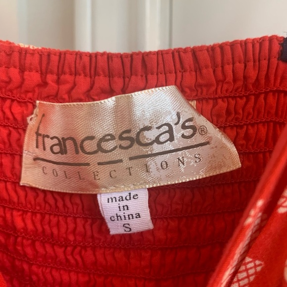 Francesca’s Collection Sundress with button detail, Size Small - Picture 4 of 5
